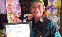 Kisah Kustalani, Pertahankan Bisnis Batik Tubo Ternate meski Diterpa Pandemi
