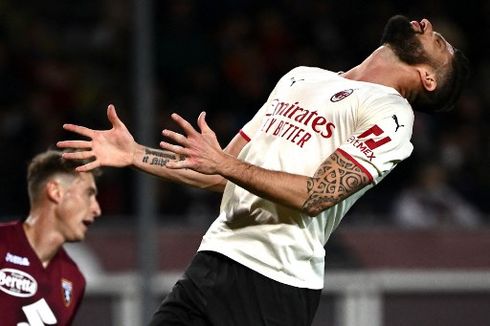 Babak Pertama Torino Vs Milan: Giroud Terkunci, Skor Masih Imbang 0-0