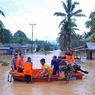 Sungai Batang Lubuh Meluap, 287 KK Terdampak Banjir di Rokan Hulu