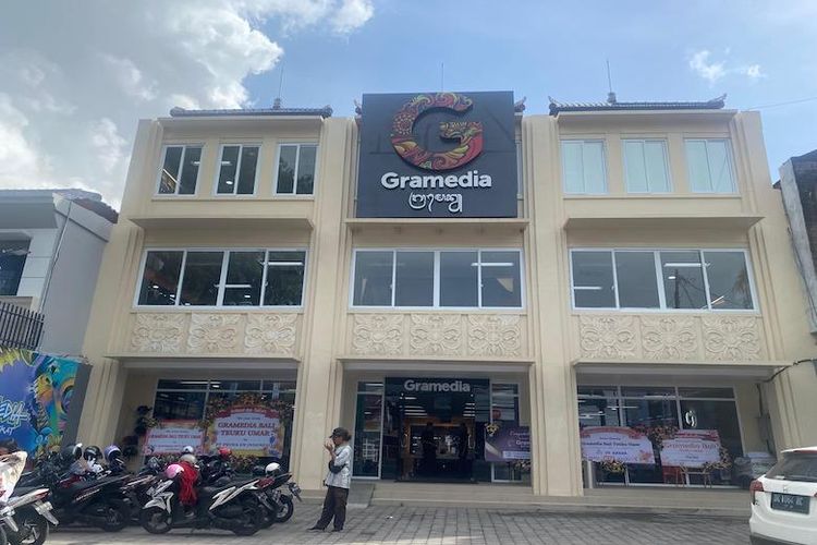 Grand opening Gramedia Bali Teuku Umar, Bali, Minggu (17/12/2023) 