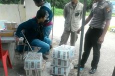 Polsek Entikong Amankan Ratusan Burung Kacer di Dalam Kotak dari Malaysia