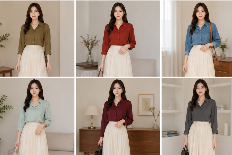 Rok Cream Cocok dengan Baju Warna Apa? Ini 19 Kombinasi yang Elegan dan Kekinian