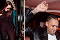 Pesta Bareng di Paris, Chris Brown dan Kendall Jenner Digosipkan Pacaran