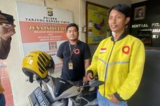 Cerita "Driver" Ojol Nekat Jatuhkan Motor Saat Leher Dikalungi Golok...