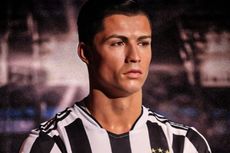 Patung Cristiano Ronaldo di Madame Tussauds Dubai Salah Pakai Jersey