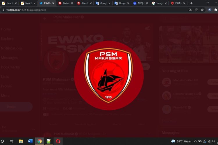 Logo PSM Makassar.