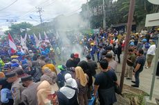 Bongkar Muat Batu Bara Dialihkan Sepihak, Ratusan Buruh di Samarinda Demo Kantor Bea Cukai
