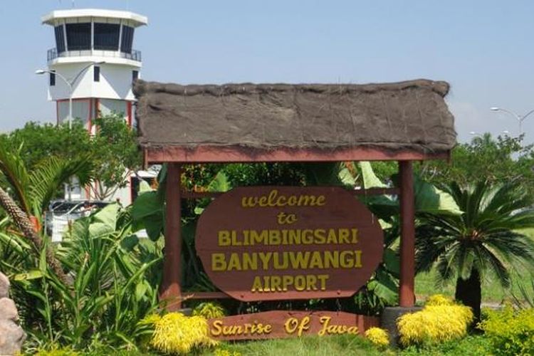 Bandara Blimbingsari di Banyuwangi, Jatim.