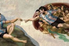 Di Argentina, Messi Itu Nabi Adam, Maradona Tuhannya
