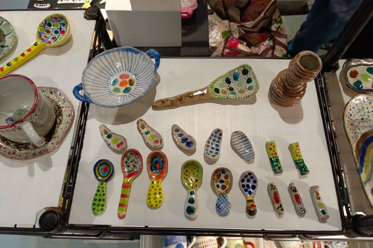 Produk Semaya Clay pada SEMASAQU di The Brickhall Fatmawati City Center, Jakarta Selatan pada Kamis (8/12/2023).