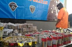 Kedapatan Miliki Ribuan Petasan, Asra Diciduk Polisi di Tangerang