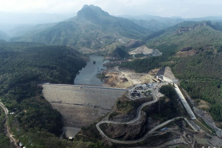 Bendungan Bendo di Kabupaten Ponorogo Jawa Timur