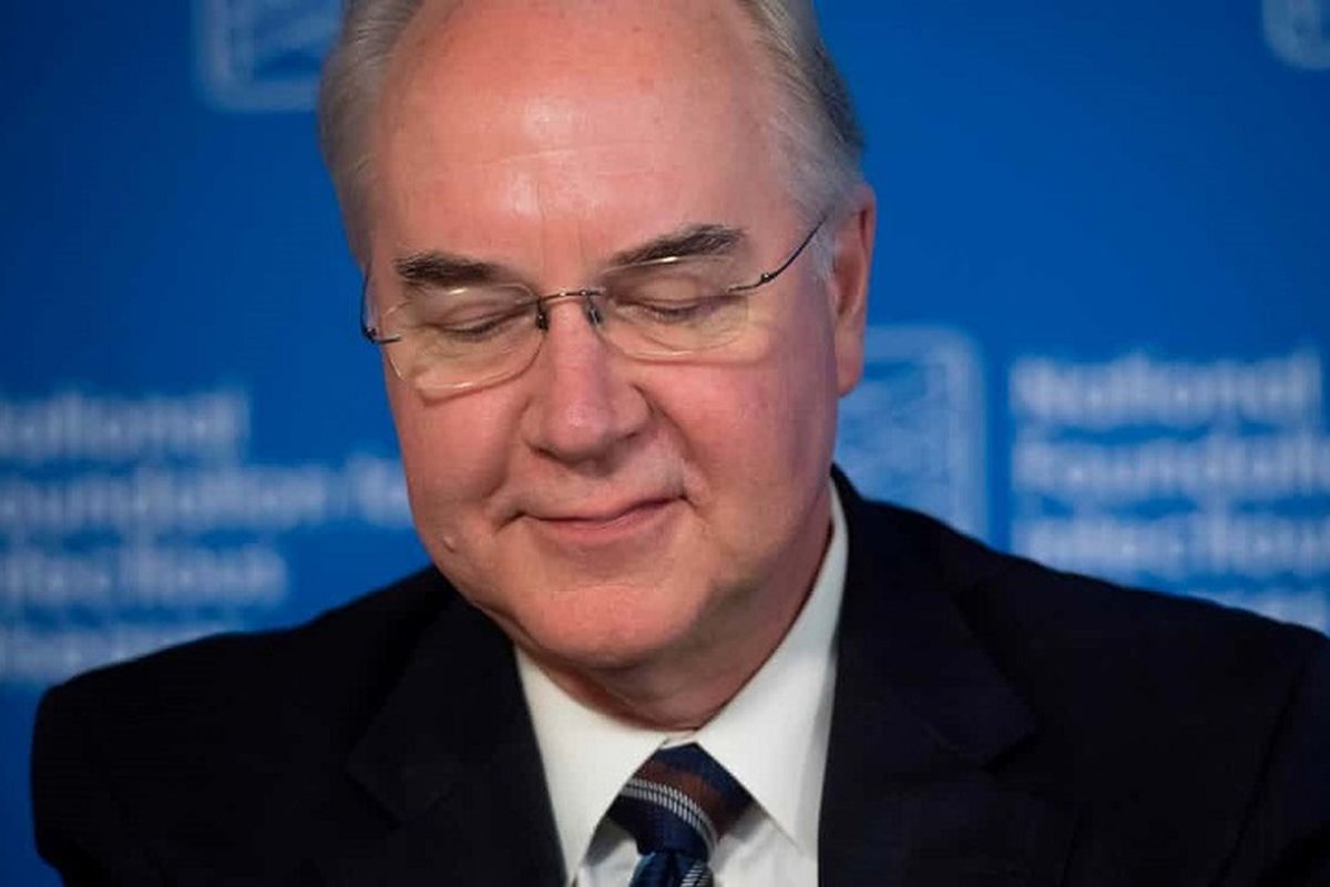 Menteri Kesehatan dan Pelayana Masyarakat Amerika Serikat Tom Price