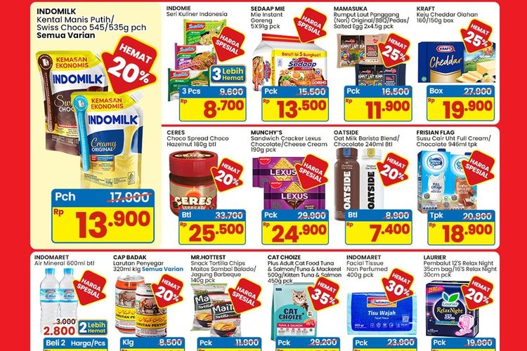 Promo JSM Indomaret 19-21 Juni 2026, Susu Indomilk Cuma Rp 13.900