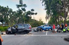 Kecelakaan Beruntun di Bundaran Untan Pontianak, 1 Orang Tewas dan 4 Luka-luka