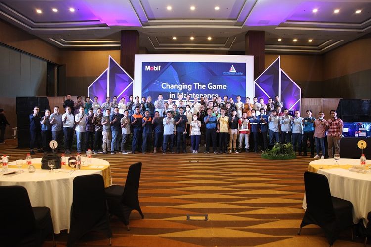 Peserta customer gathering yang diadakan ExxonMobil. 