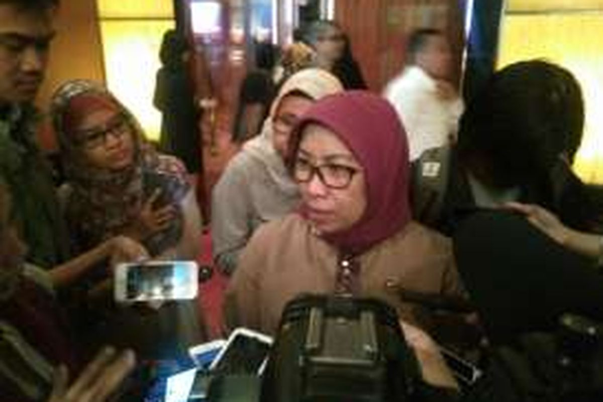 Kepala Eksekutif Pengawas Pasar Modal Otoritas Jasa Keuangan (OJK), Nurhaida Jakarta, Kamis (15/12/2016).