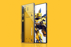 Red Magic 9 Pro Plus Edisi Transformer Resmi, Tampang Mirip Karakter Bumblebee