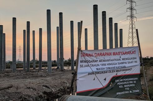 Warga Marunda Protes Pembangunan Tol Cibitung-Cilincing yang Langgar Kesepakatan