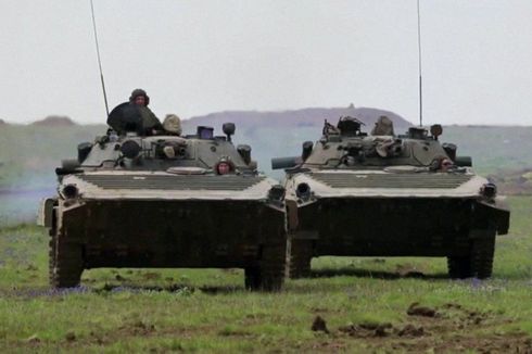 Sinyal Bahaya, Pasukan Rusia Bergabung dengan Kelompok Separatis di Ukraina Timur