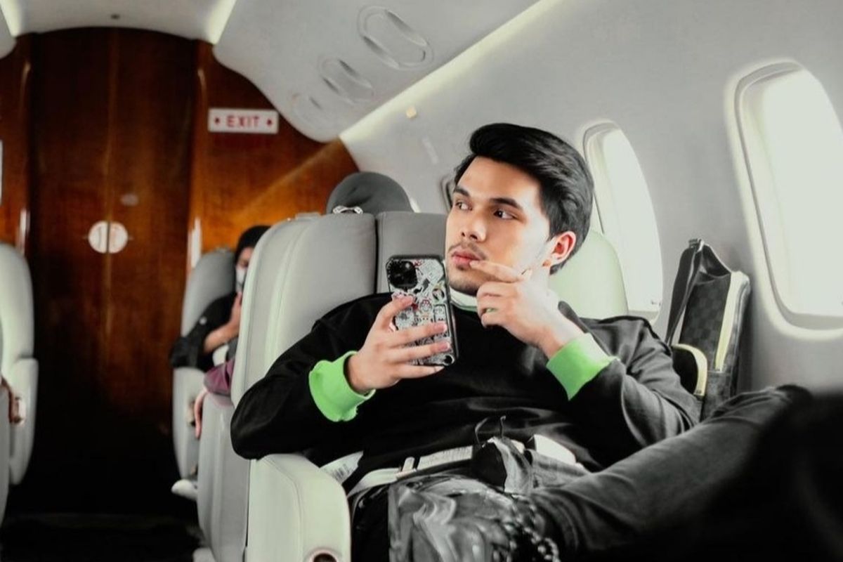 YouTuber Thariq Halilintar yang juga adik dari Atta Halilintar.