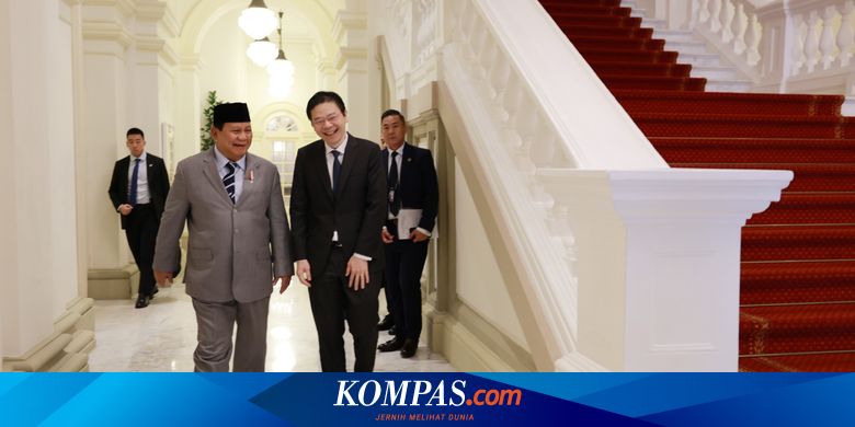 Prabowo Bertemu PM Baru Singapura, Janji Lanjutkan Kerja Sama Bilateral