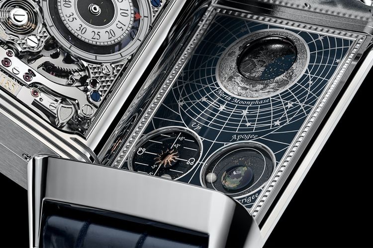 Wajah ke-tiga Jaeger-LeCoultre Reverso Hybris Mechanica Calibre 185 Quadriptyque
