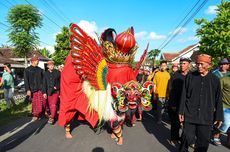 Meriahnya Ritual Adat Barong Ider Bumi di Banyuwangi pada Hari Kedua Idul Fitri 