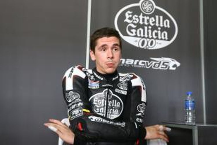 Pebalap Marc VDS asal Inggris, Scott Redding.