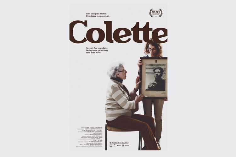 Ilustrasi poster Colette.