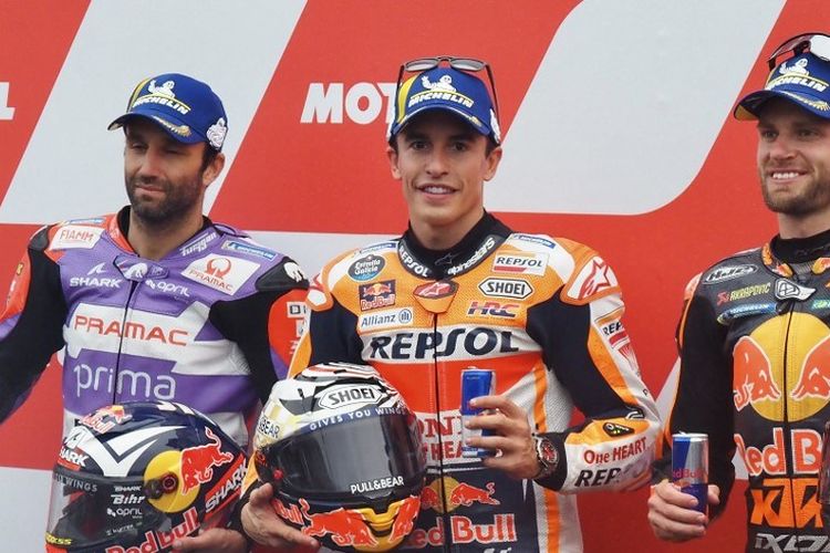 Marc Marquez mendapatkan pole position MotoGP Jepang 2022 setelah menjadi yang tercepat pada sesi kualifikasi dengan catatan waktu 1 menit 55,214 detik.