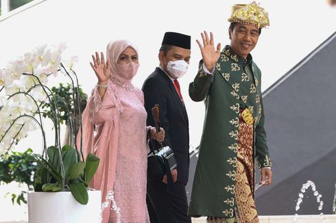 Pidato Kenegaraan 2022, Jokowi Kenakan Baju Adat Bangka Belitung