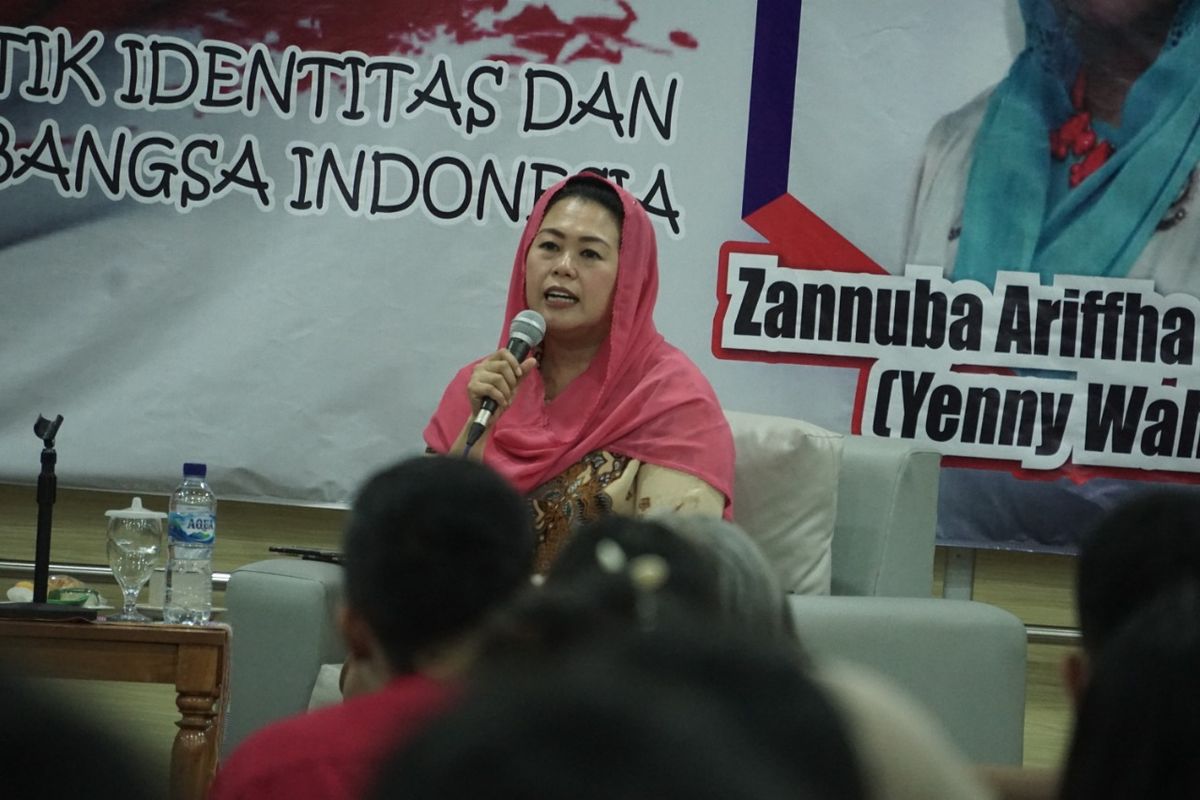 Yenny Wahid kecewa tak ada perempuan di jajaran pimpinan DPD