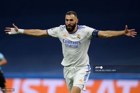 Hasil Liga Champions: Benzema Jadi Bintang Laga, Madrid Menang 2-1