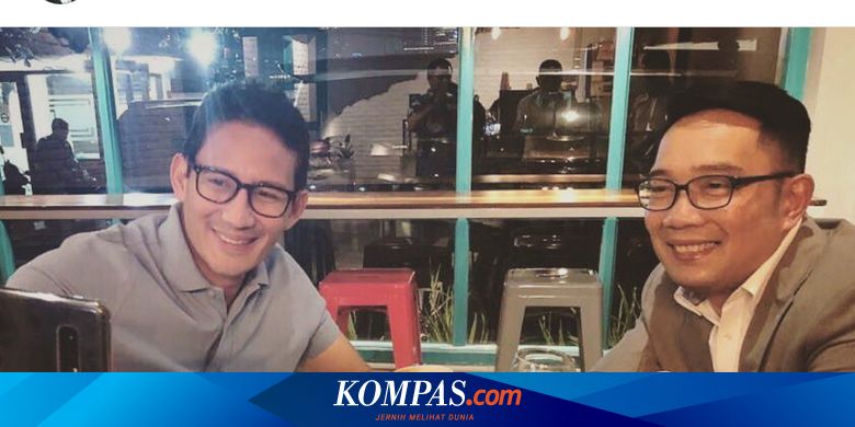 Adu Elektabilitas Ridwan Kamil dan Sandiaga Uno, Siapa Dipilih Ganjar Jadi Cawapres?