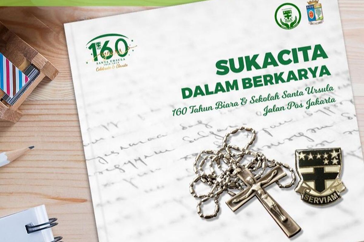 Ilustrasi 160 Tahun Sekolah Santa Ursula Jakarta