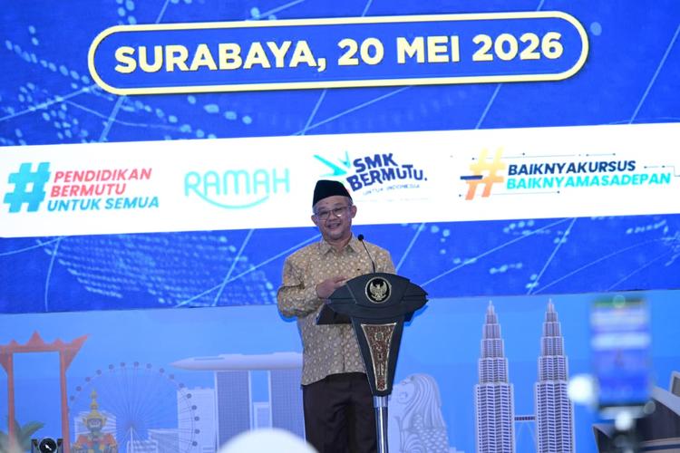 Mendikdasmen Lepas Ribuan Siswa SMK Bekerja ke Luar Negeri