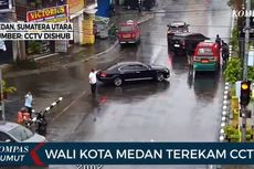 Viral Aksi Bobby Nasution Marahi Sopir Angkot yang Terobos Lampu Merah dan Tabrak Pengendara Motor