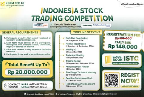 KSPM FEB UI dan Phillip Sekuritas Indonesia Gelar ISTC 2026 untuk Asah Kemampuan Trading