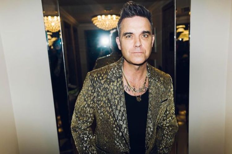 Tangakapan Layar Instagram Penyanyi Robbie Williams