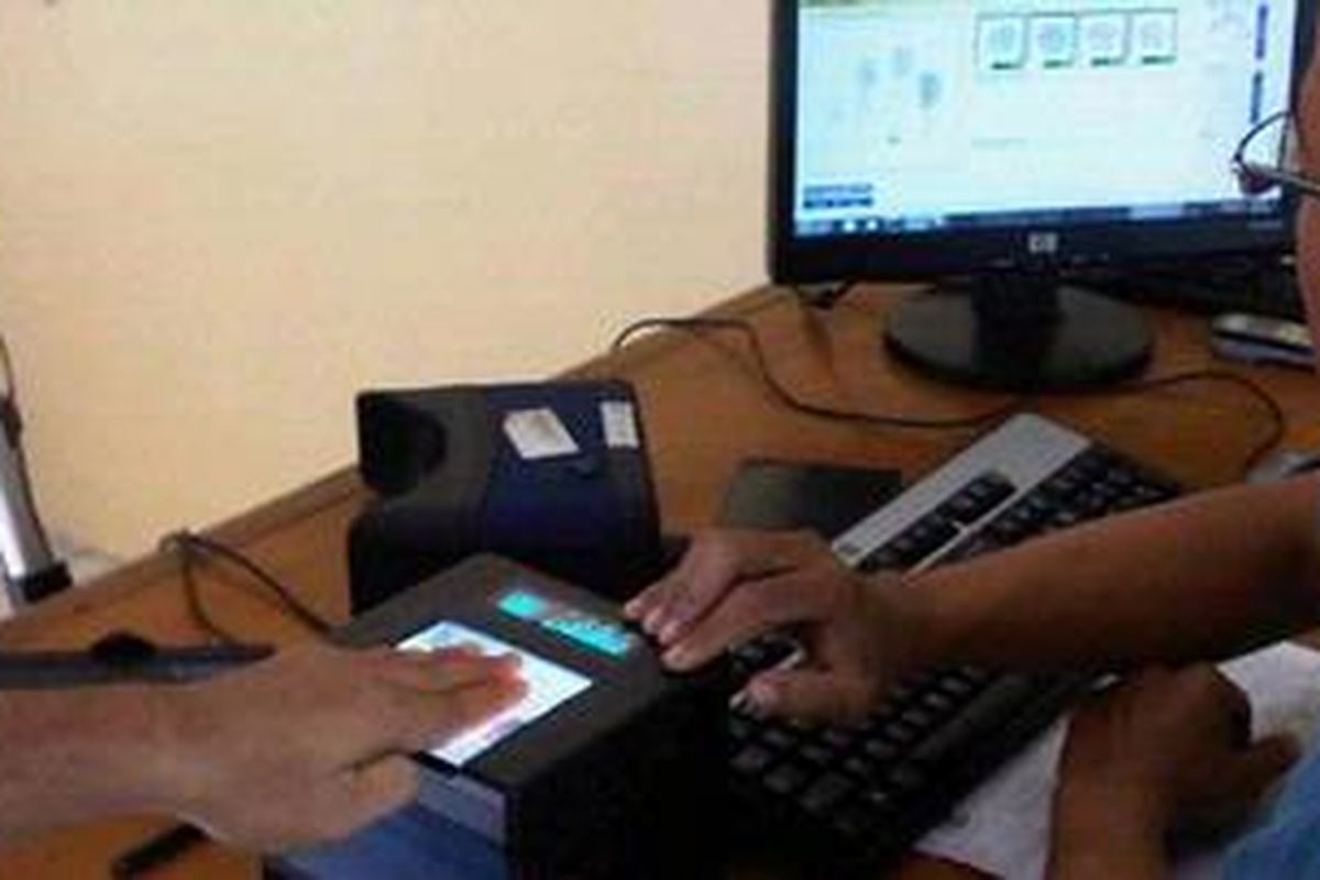 Ilustrasi: Melayani e-KTP