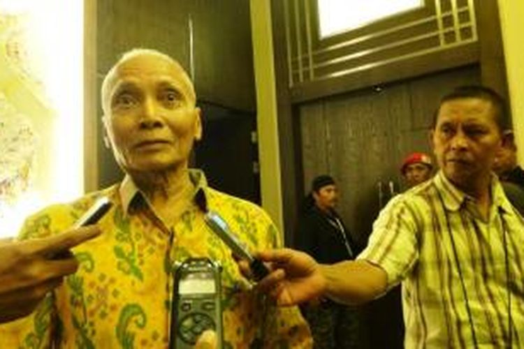 Mantan Menteri Pendidikan Wardiman Djojonegoro. Gambar diambil pada Kamis (5/6/2014).