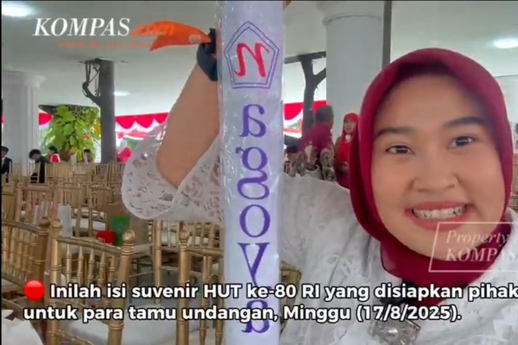 Dari payung, kaos, hingga buku Presiden Prabowo, ini 11 suvenir eksklusif yang dibagikan di Istana pada perayaan HUT ke-80 RI.