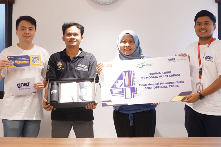 Memperingatii Hari Pelanggan Nasional (Harpelnas), PT Global Indonesia Asia Sejahtera (GIAS Group) mengadakan kunjungan khusus kepada dua pelanggan setia, Selasa (2/9/2024).