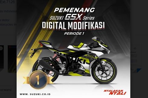 Ini 3 Pemenang Modifikasi Digital Suzuki GSX-R150