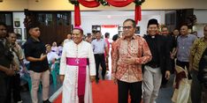 Hadiri Open House Keuskupan Agung Makassar, Danny Pomanto: Silaturahmi Rutin Saat Natal