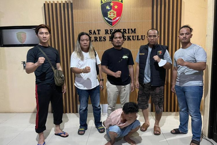 Sat Reskrim Polres Bengkulu tangkap ayah kandung pemerkosa anak