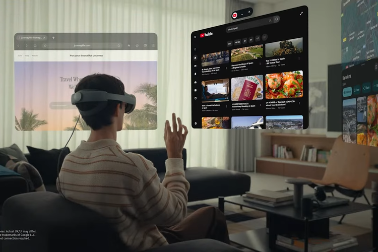 Galaxy XR membawa semua kemampuan di ponsel Android (fitur dan aplikasi), tapi diperkaya dengan sentuhan imersif. Samsung turut mengintegrasikan AI Gemini besutan Google untuk menunjang seluruh interaksi pengguna.