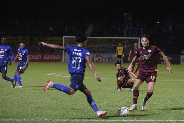 Big match antara PSM Makassar vs Arema FC dalam laga lanjutan Liga 1 pekan ke-23 pada Rabu (16/10/2019) 18.30 WIB.