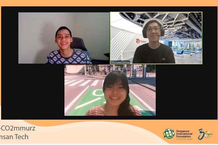 Tim Not Samsan Tech yang berhasil menjadi juara pertama di ajang Climate Hack 2021.